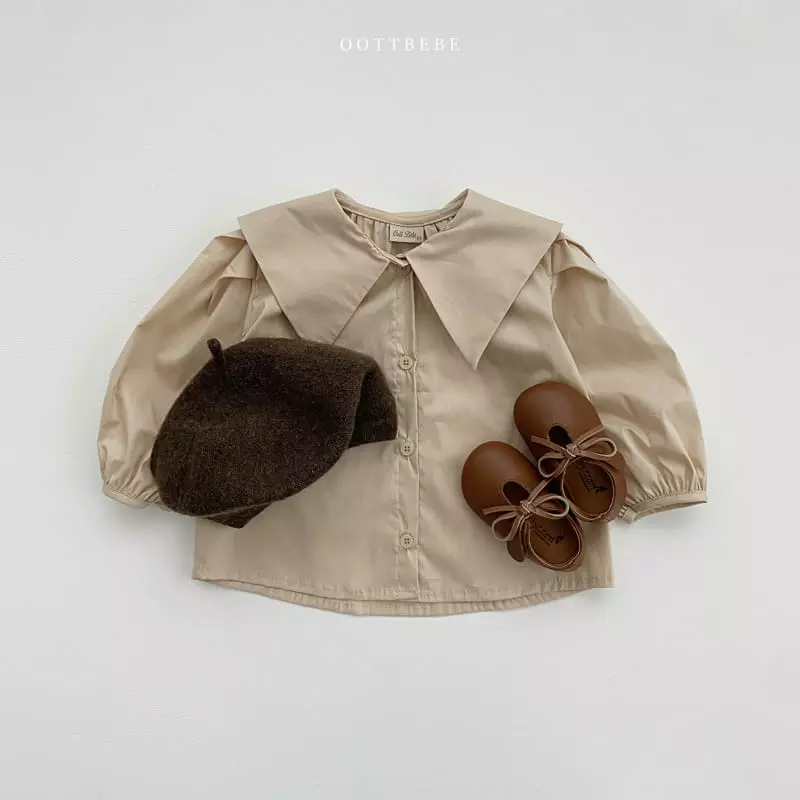 Oott Bebe - Korean Children Fashion - #prettylittlegirls - Hug Bear Blouse - 2