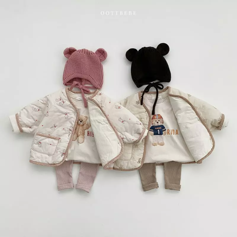 Oott Bebe - Korean Children Fashion - #toddlerclothing - Candy Padding  - 12