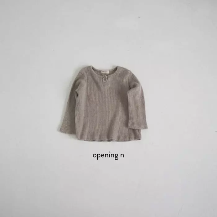 Opening & - Korean Baby Fashion - #babyfever - Bebe Rib Top