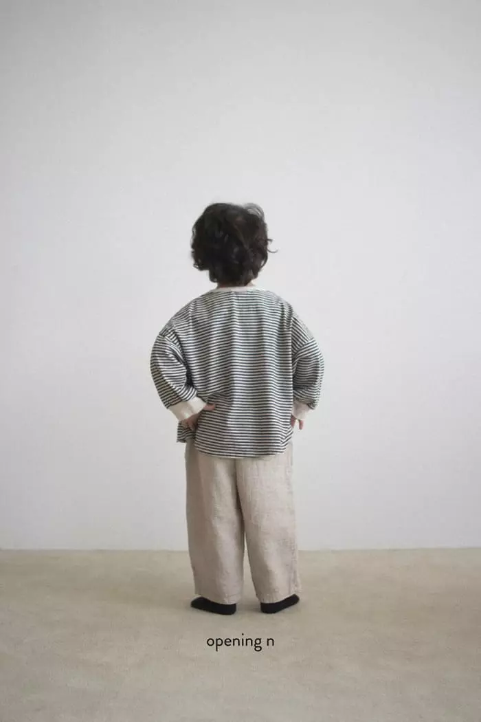 Opening & - Korean Children Fashion - #Kfashion4kids - Natural Pants - 7