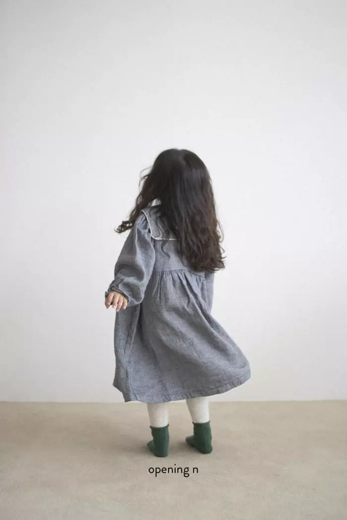 Opening & - Korean Children Fashion - #Kfashion4kids - Natural One-piece - 6