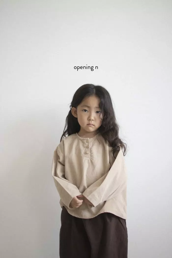 Opening & - Korean Children Fashion - #kidzfashiontrend - Palm Rib Blouse - 4