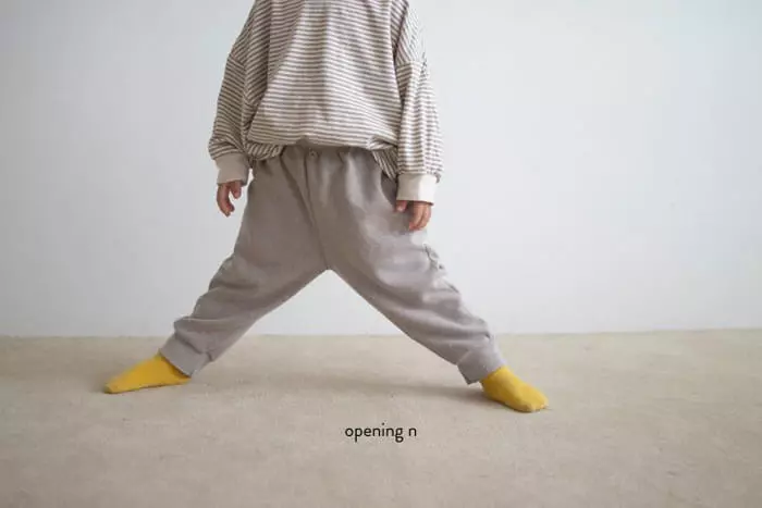 Opening & - Korean Children Fashion - #Kfashion4kids - Aba Button Patns - 3
