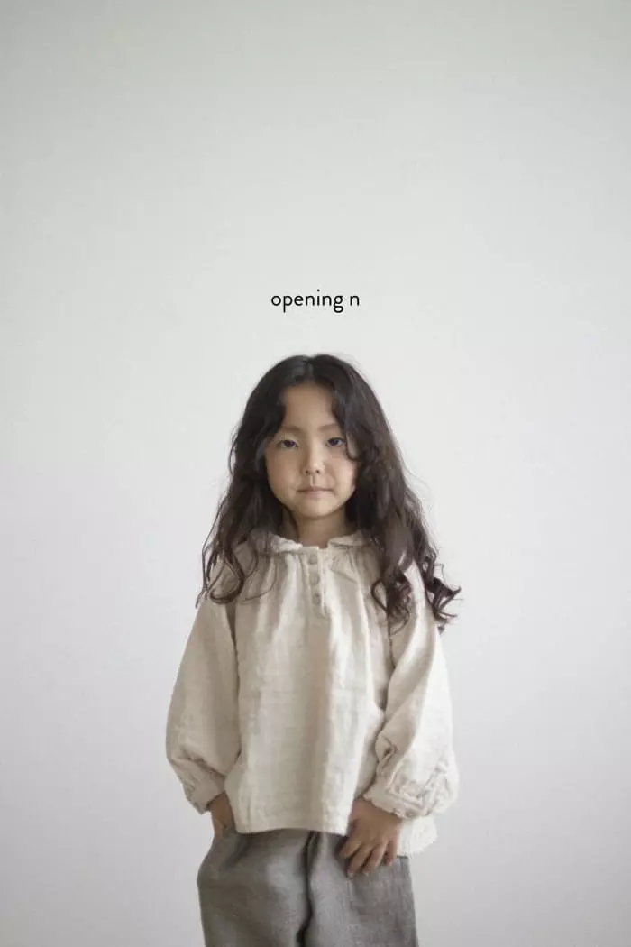 Opening & - Korean Children Fashion - #childofig - Messi Blouse - 6