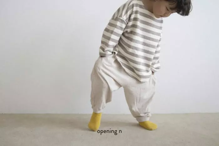 Opening & - Korean Children Fashion - #childofig - PJ Piping Pants - 3