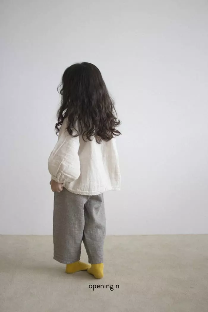 Opening & - Korean Children Fashion - #childofig - Natural Pants - 12