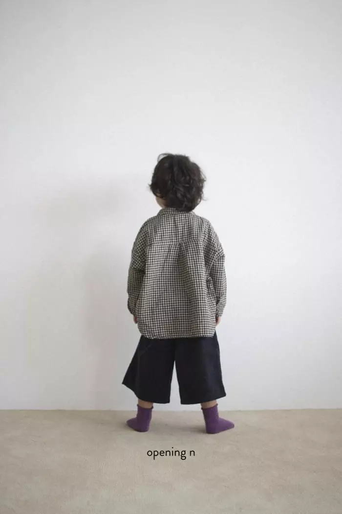 Opening & - Korean Children Fashion - #childofig - Rib Half Pants - 8