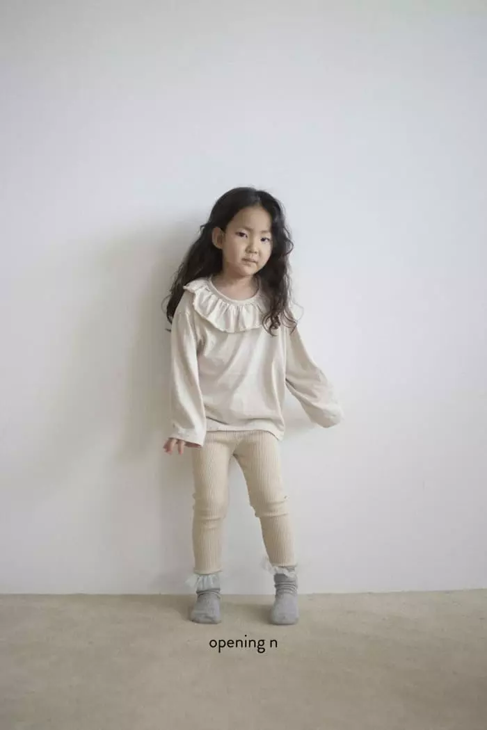 Opening & - Korean Children Fashion - #childofig - Bear Bell Leggings - 8