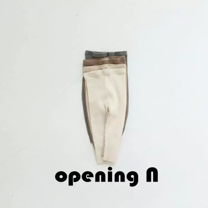 Opening & - Korean Children Fashion - #childofig - Bear Bell Leggings - 9