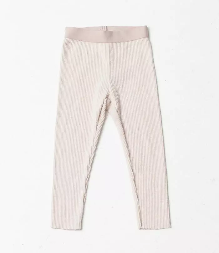 Opening & - Korean Children Fashion - #childofig - Cotton Stripes Leggings - 7