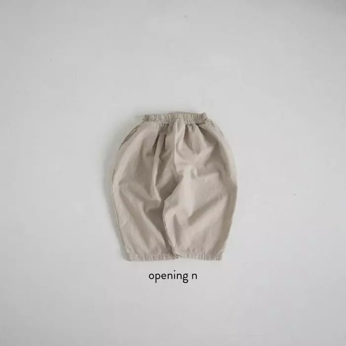 Opening & - Korean Children Fashion - #childofig - Beige Pants - 2