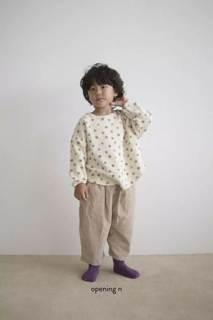 Opening & - Korean Children Fashion - #childrensboutique - Play Waffle Top - 9