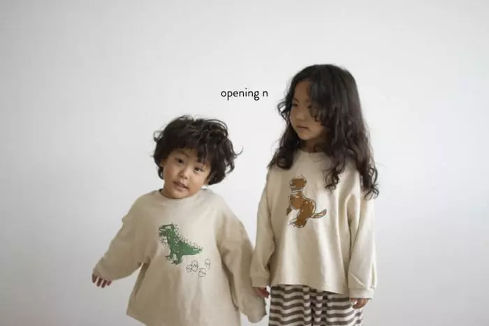 Opening & - Korean Children Fashion - #designkidswear - Stone Age Tee - 11