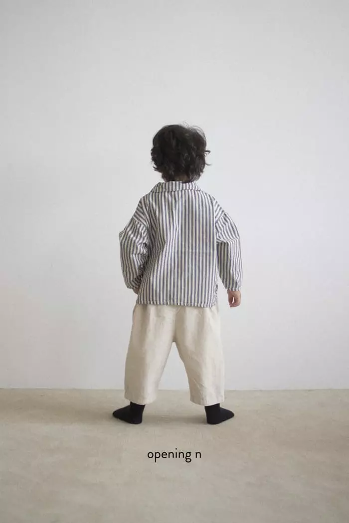 Opening & - Korean Children Fashion - #designkidswear - Sando Stripes Shirt - 9