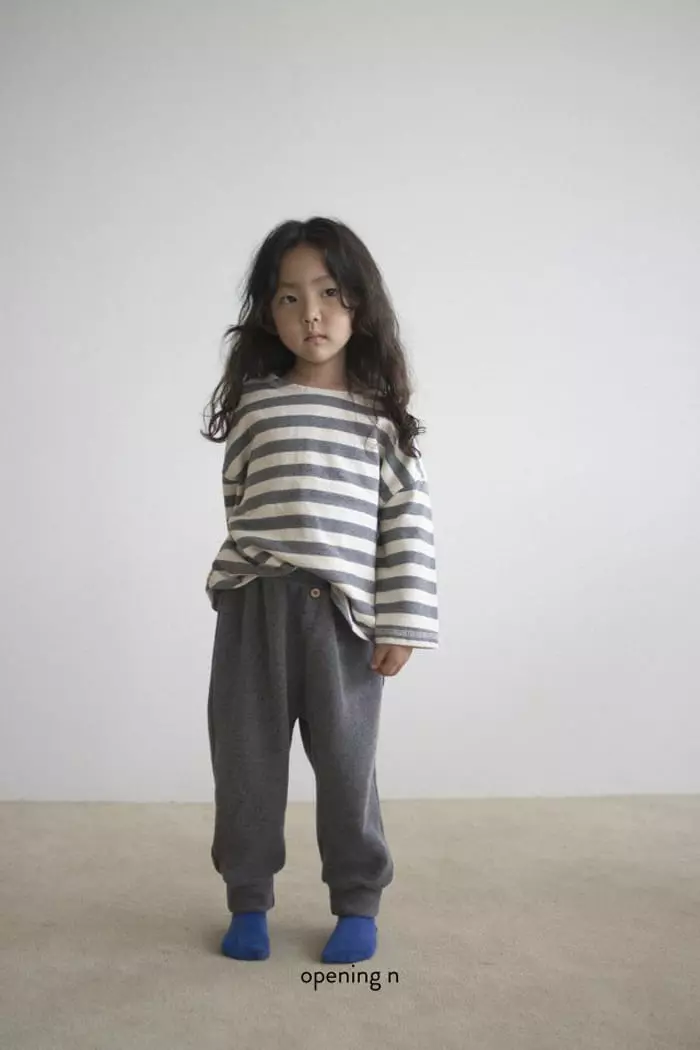 Opening & - Korean Children Fashion - #designkidswear - Big Stripes Tee - 6