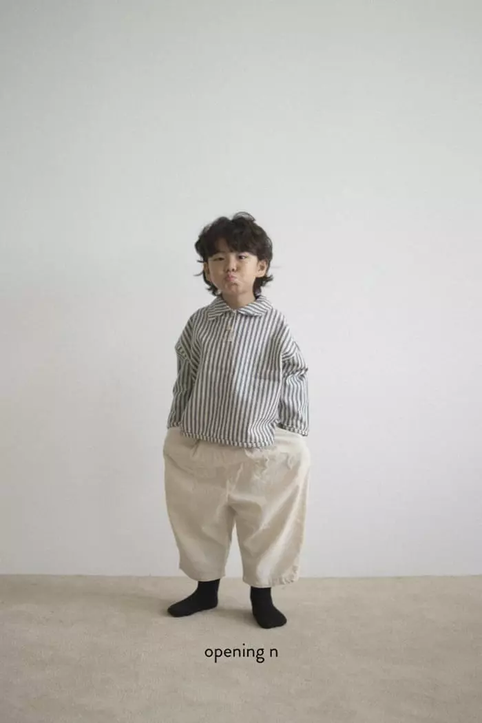 Opening & - Korean Children Fashion - #designkidswear - Rib Pumpkin Pants - 12