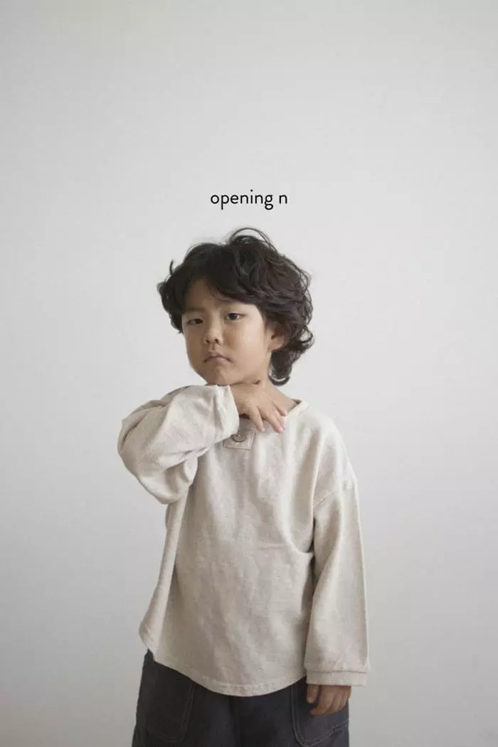 Opening & - Korean Children Fashion - #designkidswear - PK Button Tee - 5