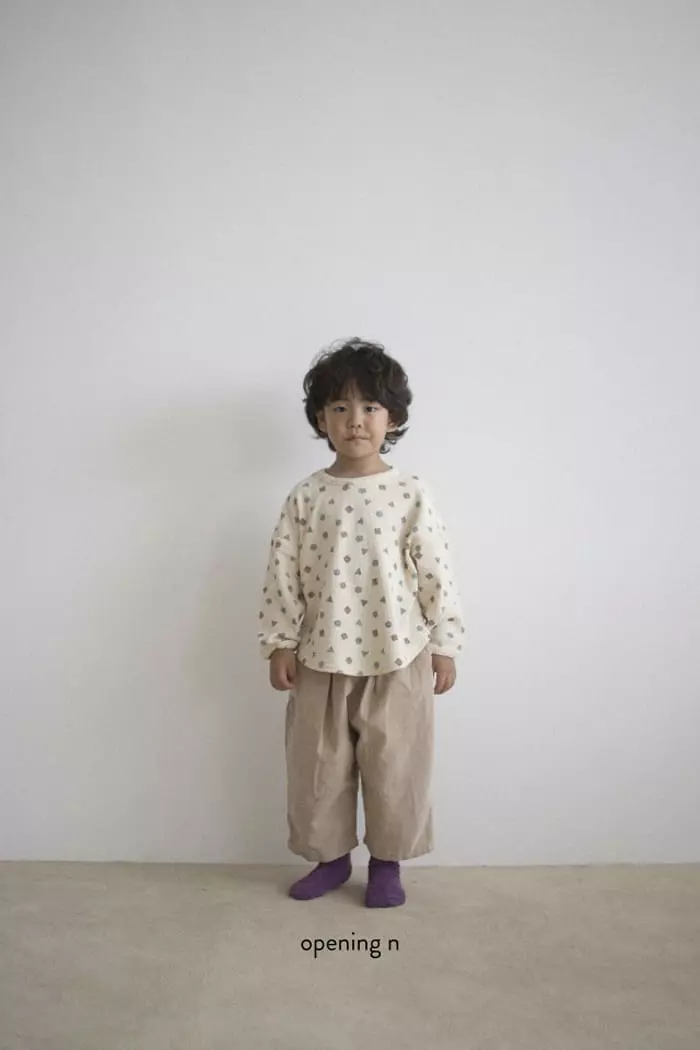 Opening & - Korean Children Fashion - #discoveringself - Play Waffle Top - 11