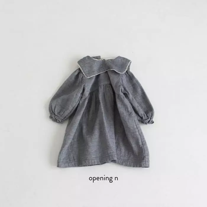 Opening & - Korean Children Fashion - #discoveringself - Natural One-piece