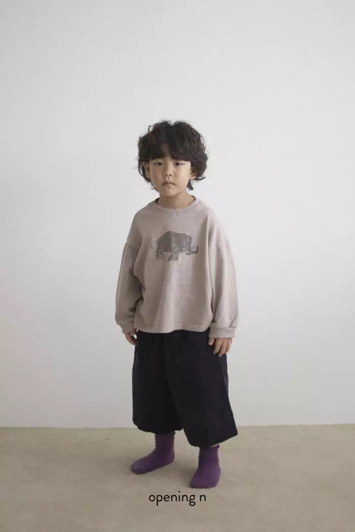 Opening & - Korean Children Fashion - #discoveringself - Rib Half Pants - 11