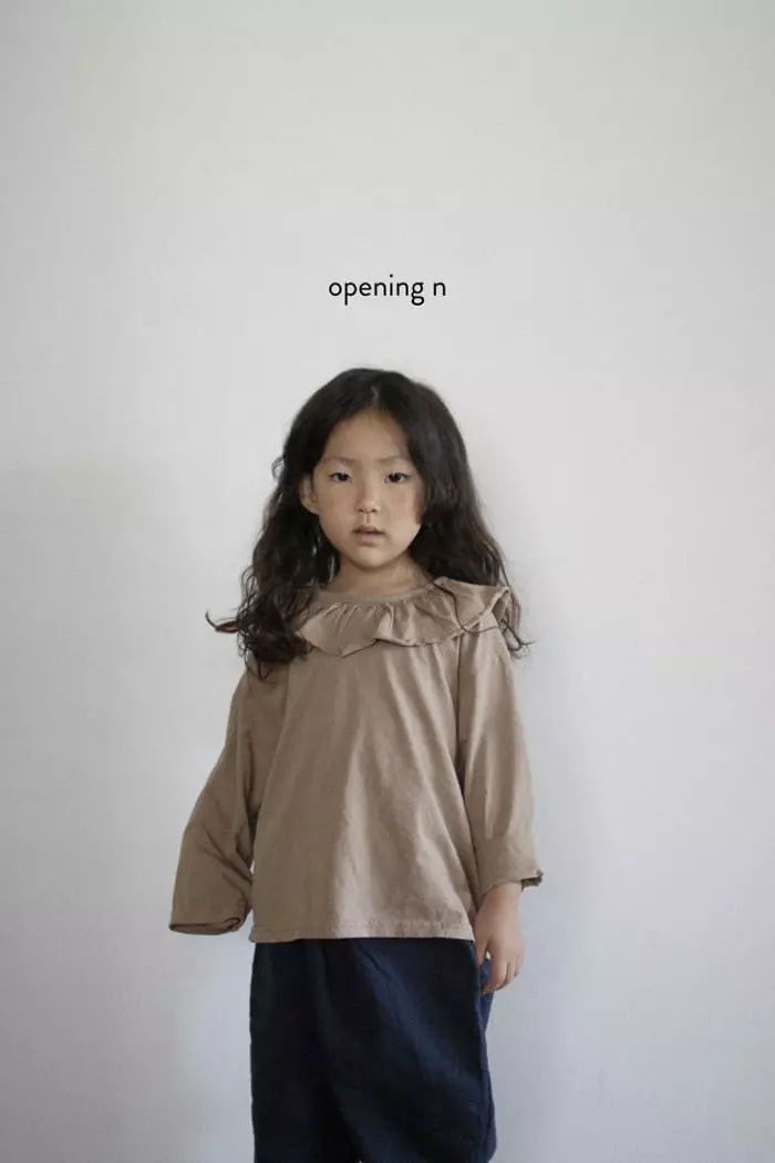 Opening & - Korean Children Fashion - #fashionkids - Madeline Tee - 6