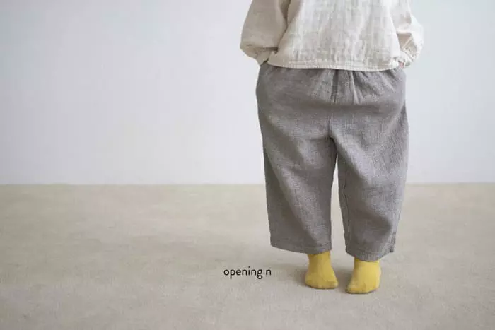 Opening & - Korean Children Fashion - #fashionkids - Natural Pants - 4