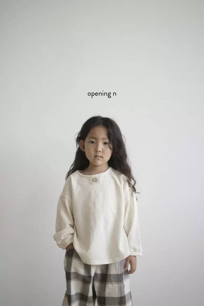 Opening & - Korean Children Fashion - #kidsshorts - PK Button Tee - 8