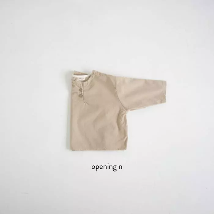 Opening & - Korean Children Fashion - #kidsshorts - Palm Rib Blouse