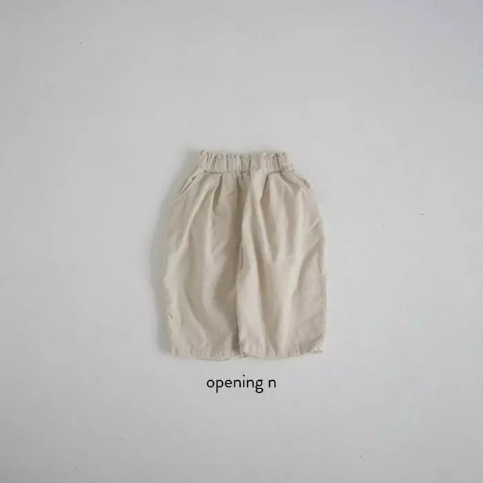 Opening & - Korean Children Fashion - #kidsstore - Rib Pumpkin Pants - 2