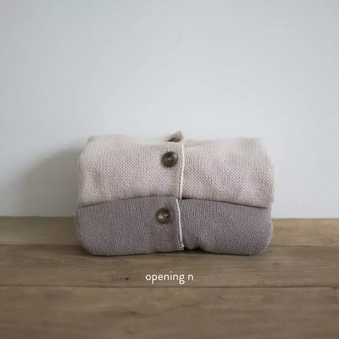 Opening & - Korean Children Fashion - #kidsstore - Mesion Knit Cardigan
