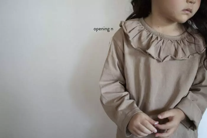 Opening & - Korean Children Fashion - #kidzfashiontrend - Madeline Tee - 9