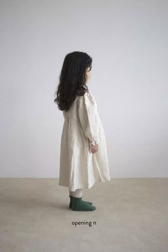Opening & - Korean Children Fashion - #kidzfashiontrend - Natural One-piece - 5