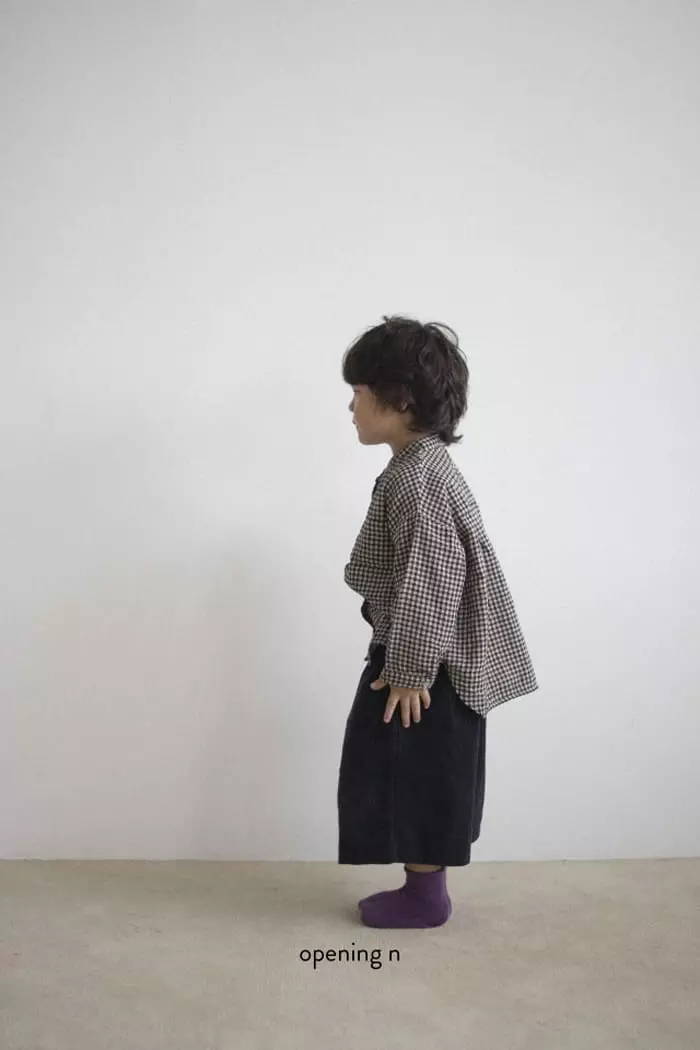 Opening & - Korean Children Fashion - #littlefashionista - Rib Half Pants - 3