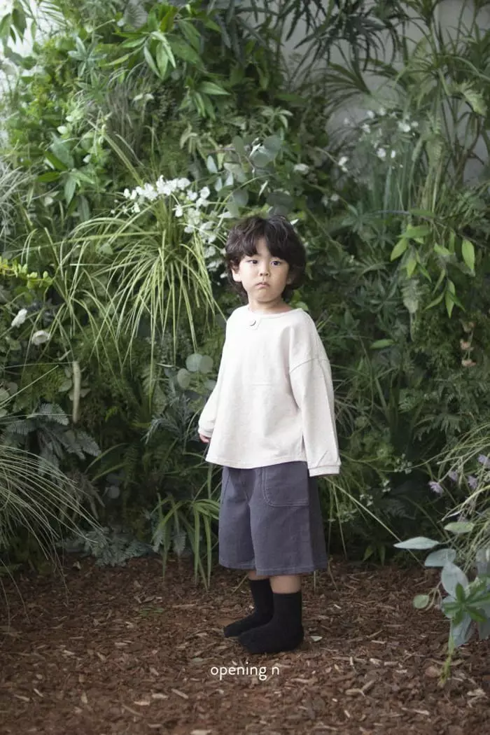 Opening & - Korean Children Fashion - #littlefashionista - PK Button Tee - 12