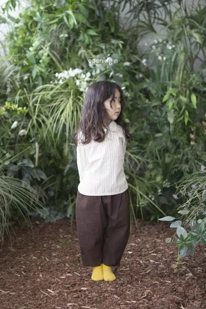 Opening & - Korean Children Fashion - #littlefashionista - Beige Pants - 11