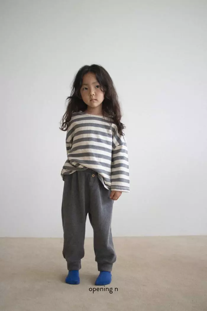 Opening & - Korean Children Fashion - #Kfashion4kids - Aba Button Patns - 4