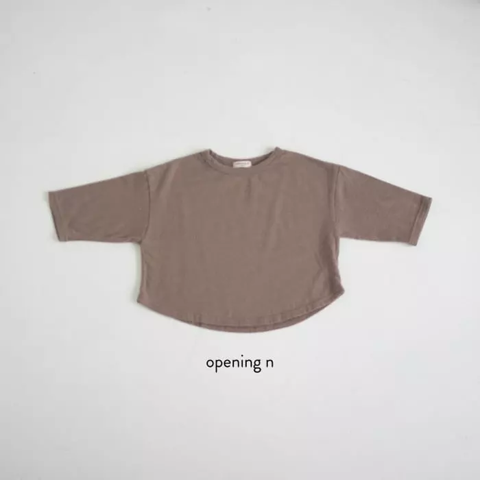 Opening & - Korean Children Fashion - #littlefashionista - Spoonge Single Tee - 3