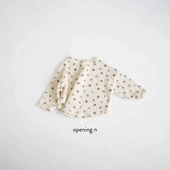 Opening & - Korean Children Fashion - #magicofchildhood - Play Waffle Top - 2