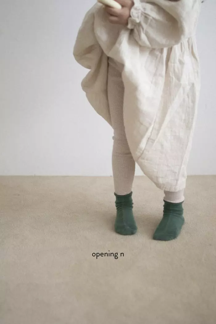 Opening & - Korean Children Fashion - #magicofchildhood - Natural One-piece - 8