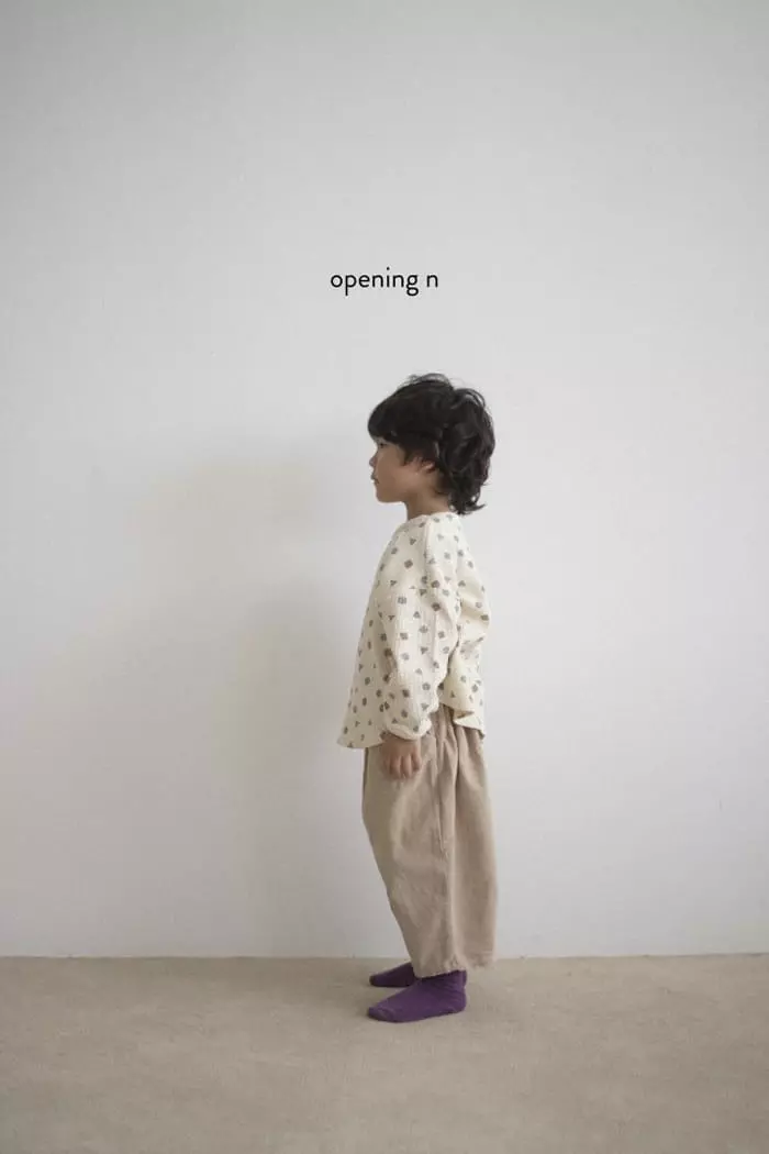 Opening & - Korean Children Fashion - #magicofchildhood - Rib Pumpkin Pants - 6
