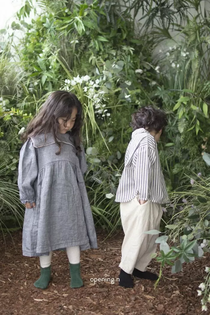 Opening & - Korean Children Fashion - #magicofchildhood - Beige Pants - 12