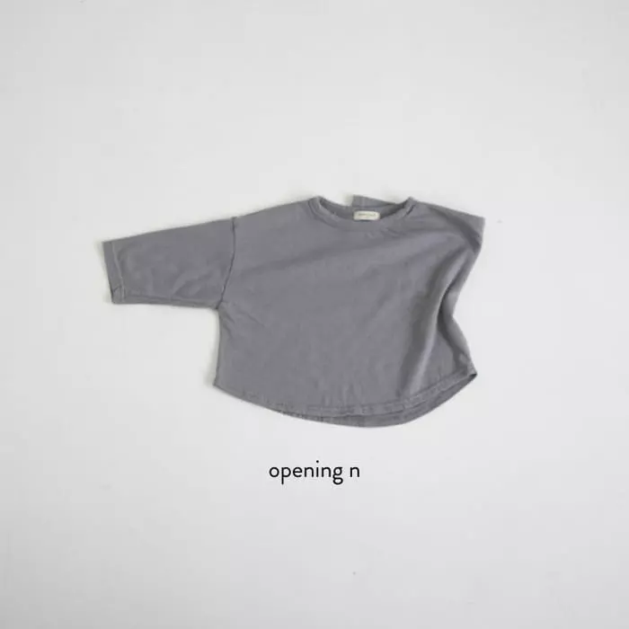 Opening & - Korean Children Fashion - #littlefashionista - Spoonge Single Tee - 4