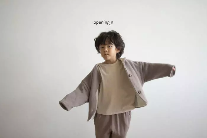 Opening & - Korean Children Fashion - #minifashionista - Mesion Knit Cardigan - 6