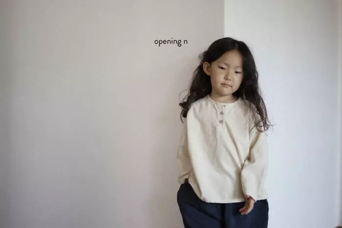Opening & - Korean Children Fashion - #minifashionista - Palm Rib Blouse - 7