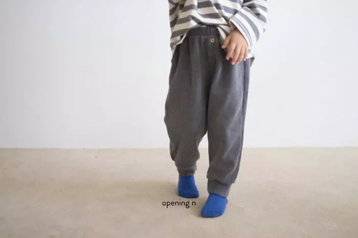 Opening & - Korean Children Fashion - #minifashionista - Aba Button Patns - 6