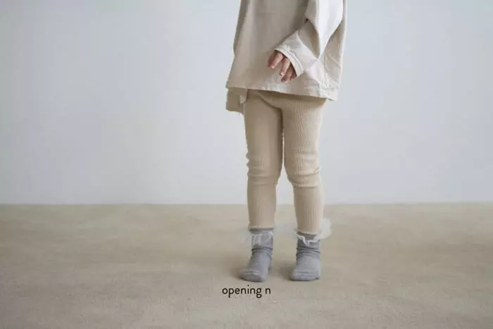 Opening & - Korean Children Fashion - #prettylittlegirls - Bear Bell Leggings - 7