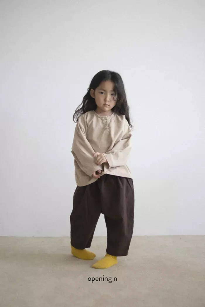 Opening & - Korean Children Fashion - #stylishchildhood - Palm Rib Blouse - 11