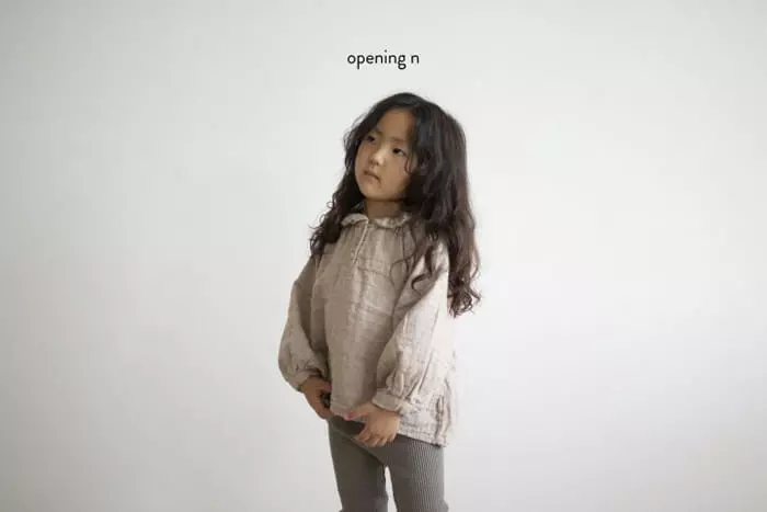 Opening & - Korean Children Fashion - #todddlerfashion - Messi Blouse - 3