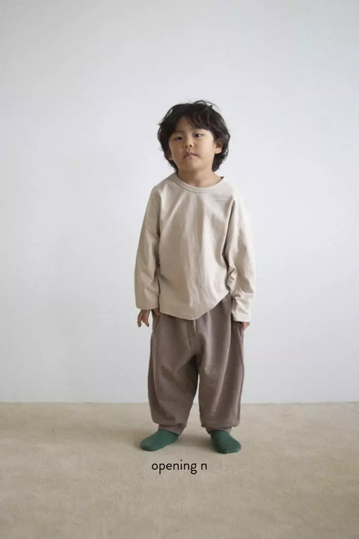 Opening & - Korean Children Fashion - #todddlerfashion - Spoonge Single Tee - 7
