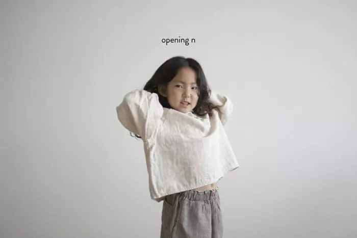 Opening & - Korean Children Fashion - #todddlerfashion - Messi Blouse - 4